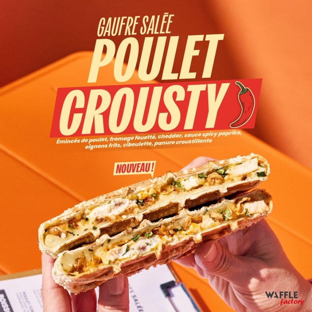 Ouverture de Waffle Factory à Valvert Croix Blanche !