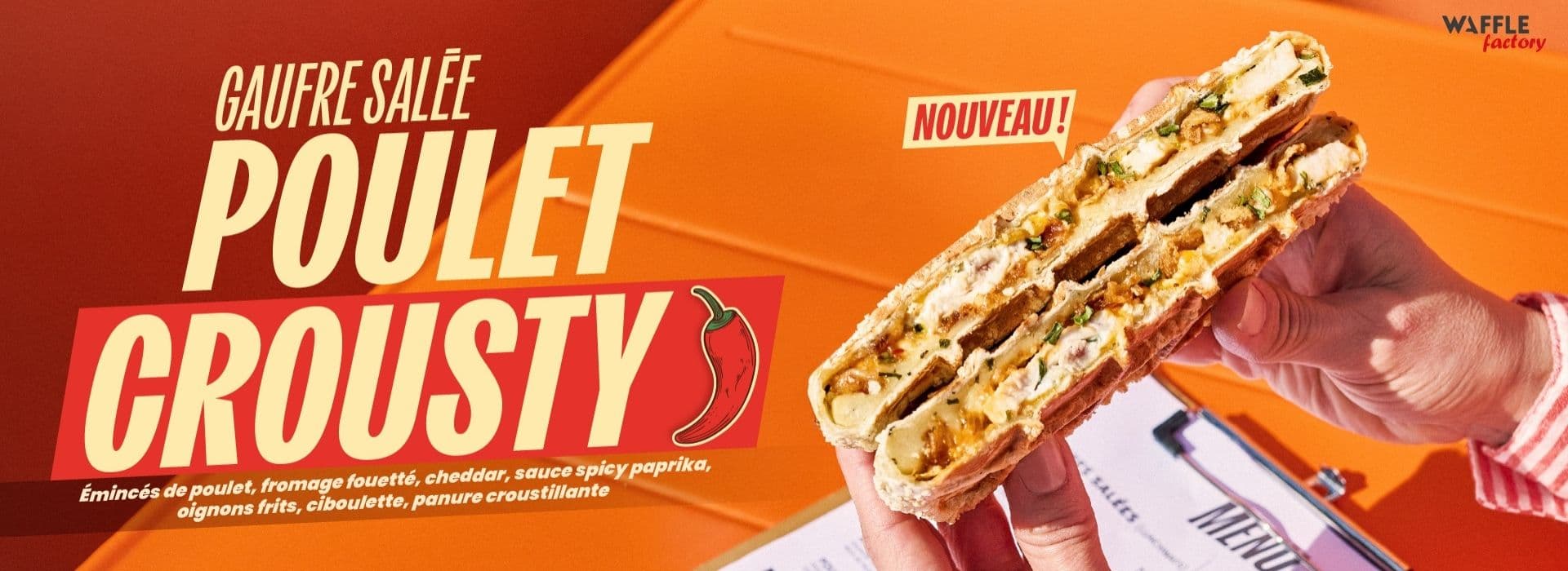 Ouverture de Waffle Factory à Valvert Croix Blanche !