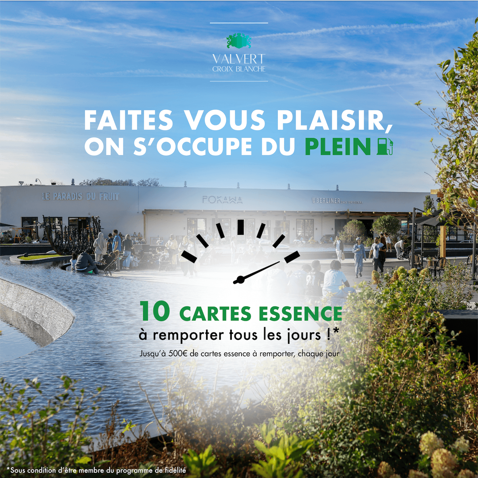 ⛽ FAITES VOUS PLAISIR, ON S'OCCUPE DU PLEIN