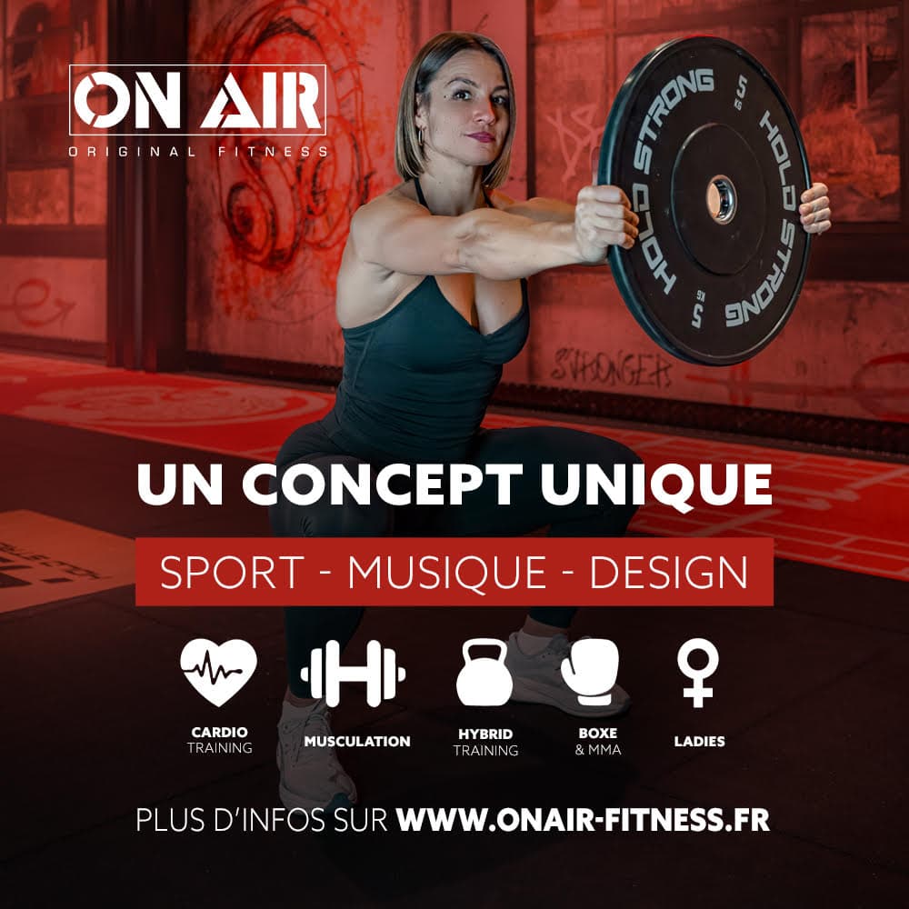 Ouverture prochaine de On Air Fitness à Valvert Croix Blanche !